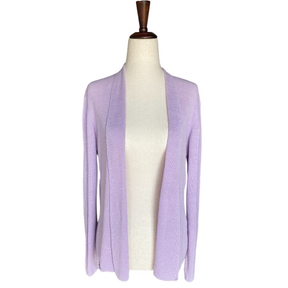 EILEEN FISHER 100% Organic Linen Cardigan M